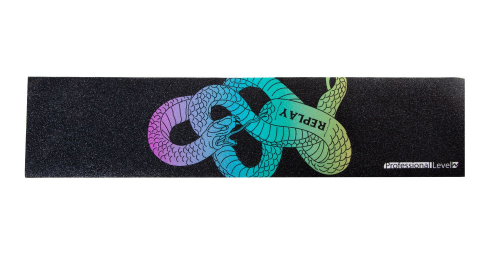 Шкурка для платформы трюкового самоката Novatrack Replay 110 PRO размеры 116*505мм