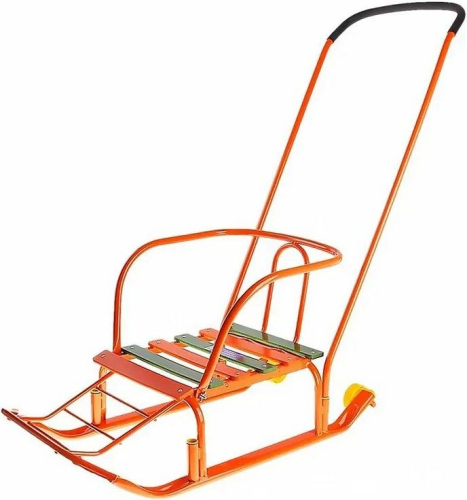 Санки детские Ника "Тимка 5 комфорт", Т5К, оранжевый