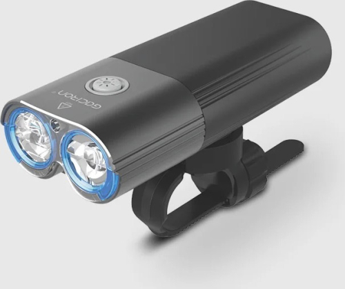 Велофара Gaciron V9DP-2000, 2xCREE, 2000LM, шесть режимов, влагоустойчивый, USB-C, 6700mAH, 07-300130