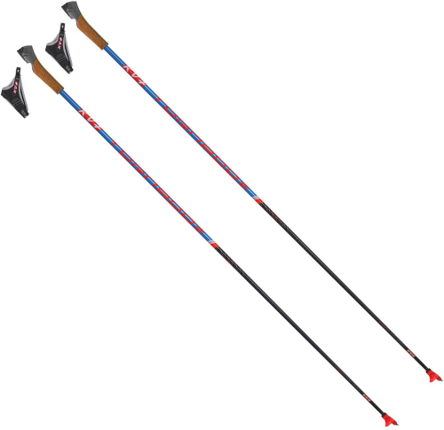 Палки лыжные KV+ Tornado Light Qcd Cross Country Pole, 23P023Q, черно-синий