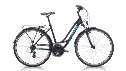 Велосипед Polygon Sierra Deluxe Sport Lady 700C (2018), рама 17" (165-175 см), черный