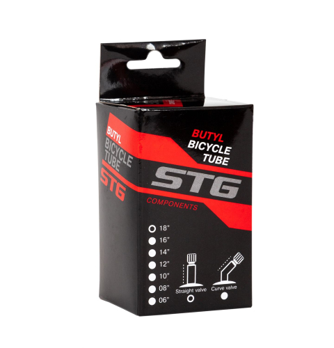 Камера велосипедная STG, бутил,18Х1.95/2,125, автониппель 33мм