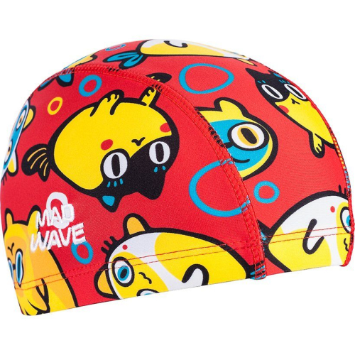 Шапочка юниорская текстильная Mad Wave Catfish