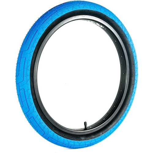 Покрышка Colony, 20 x 2.2", Grip Lock Tyre - Steel Bead, цвет Blue Tread/Black Wall, 03-002102