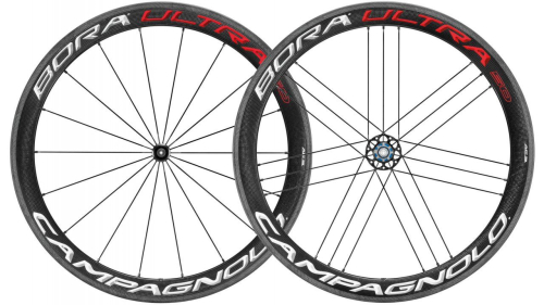 Комплект колес Campagnolo BORA ULTRA 50 tub. FRONT+REAR HG11 type FW body+brake pads