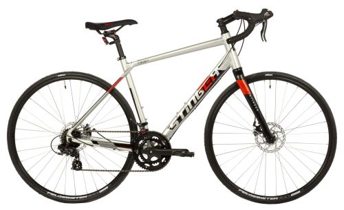 Велосипед Stinger Stream Std 28" (2021), рама 58 см (185-195 см), серебристый