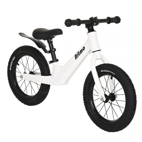 Беговел PITUSO Ritmo Magnesium колеса AIR 14" (92-98 см), белый