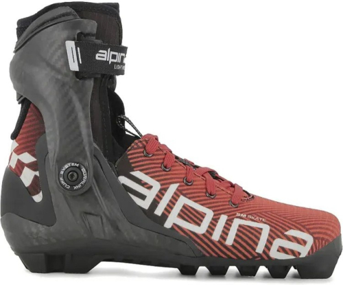 Ботинки Alpina для лыжероллеров для конькового хода Pro Skate SMV, 5349-1, красный