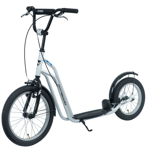 Самокат STAMP N1 18" (2020), белый