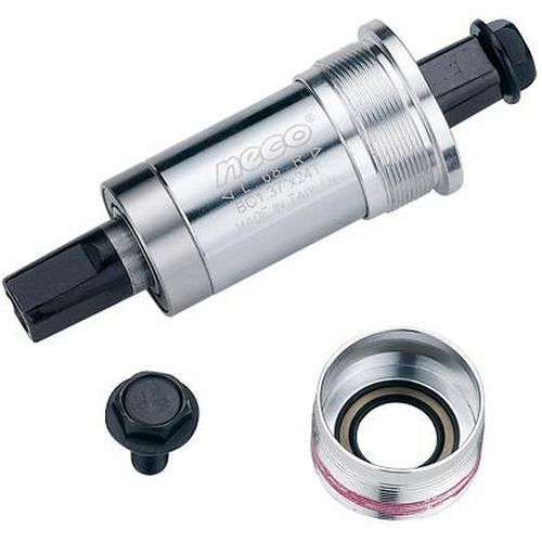 Каретка Neco B920AL 73MM/113,5, ось 10В21, алюм. чашки, стальной корпус