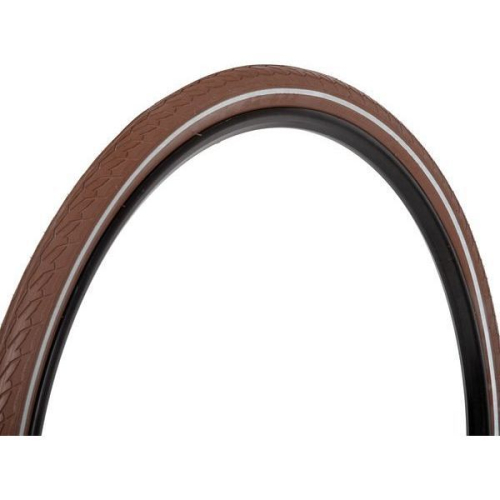 Покрышка Mitas Flash V66, 700x40С, ETRTO 42-622, светоотрожающая полоса, коричневый