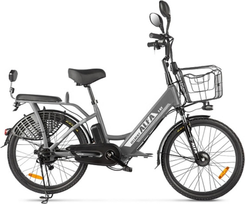 Электровелосипед Gelbert ALFA 1 ST, серый