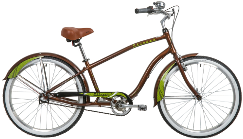 Велосипед Stinger Cruiser Nexus M 26" (2018), рама 18" (165-175 см), коричневый