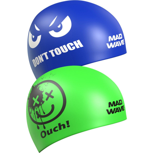 Шапочка силиконовая Mad Wave Don't Touch Reversible