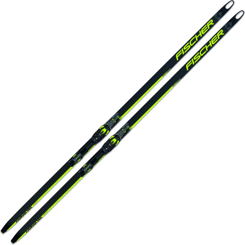 Лыжи для конькового хода Fischer Carbonlite Skate Plus Stiff IFP, N11622, черный