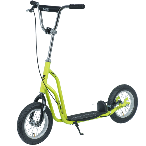 Самокат STAMP N1 12" Basic (2020), лимонный