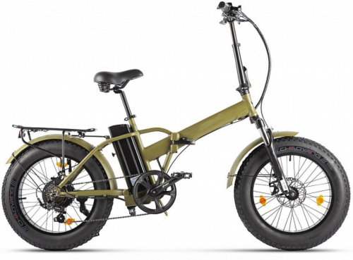 Электровелосипед Gelbert Saturn 2 PRO, хаки