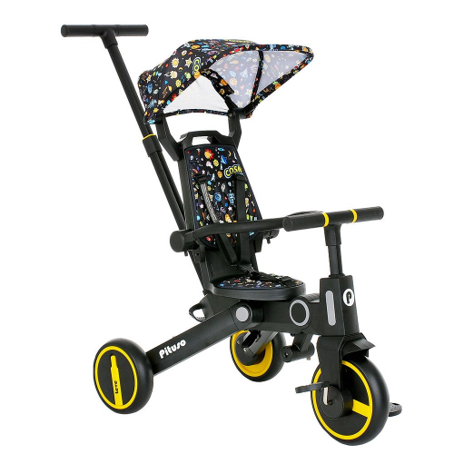 Велосипед PITUSO Leve складной (92-98 см), желтый