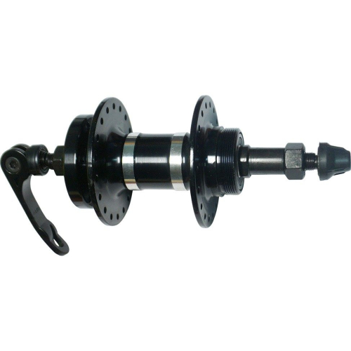 Втулка задняя QS-411R, под трещотку, 36H, промподшипники, с эксцентриком, под диск