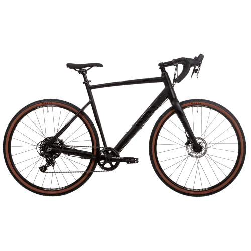 Велосипед STINGER GRAVIX PRO 28" (2021), рама 58 см (185-195 см), черный