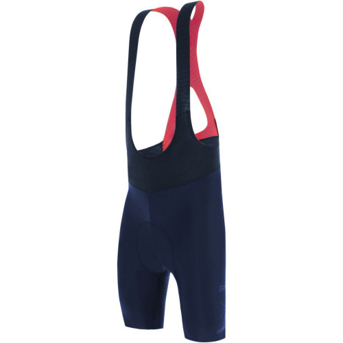Велошорты женские Santini Aahonoui-Redux Ironman Women's Bib-Shorts, синий