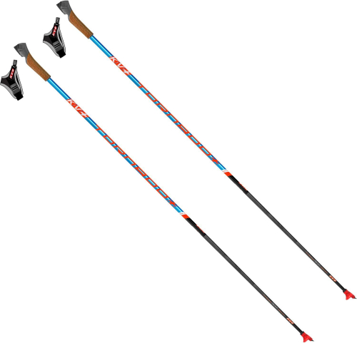 Палки лыжные KV+ Tornado Blue Qcd, 24P004Q