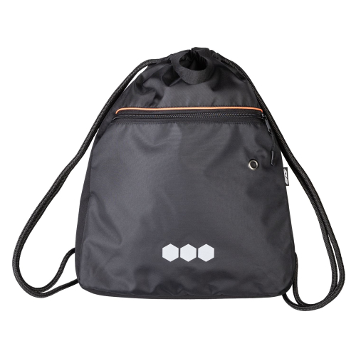 Рюкзак для обуви STG FB-005 (42х36х6 см), черный с серым