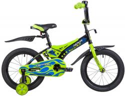 Велосипед NOVATRACK FLIGHTLINE 16" (2019), рама 10.5" (98-110 см), черный