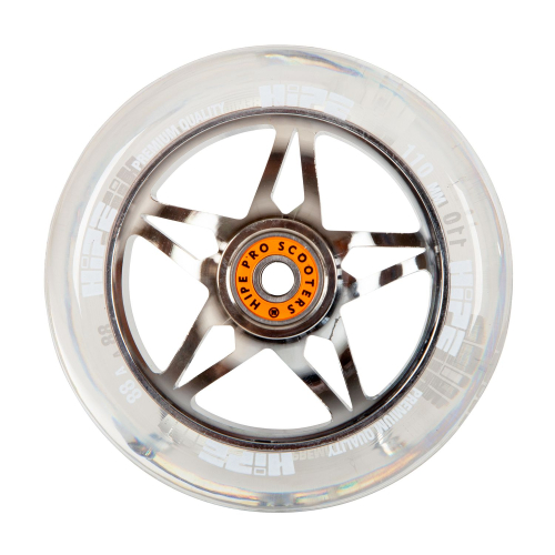 Колесо HIPE Star 110mm Chrome/clear