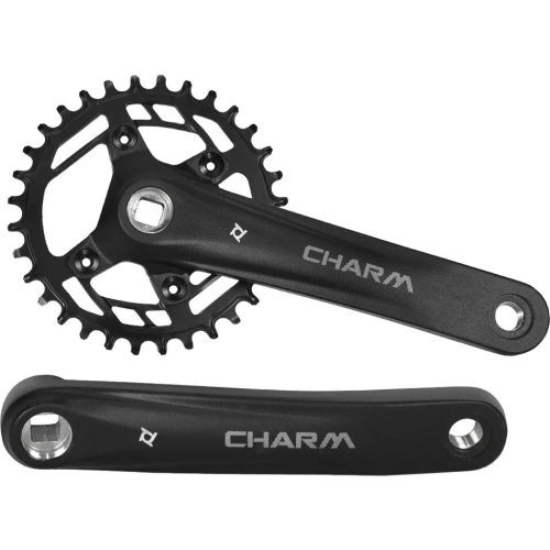 Система шатунов Prowheel Charm FD04S, 9s/10s/11s, шатуны алюминиевые 170мм, звезда сталь 34T, под квадрат, BCD 104, 00-180799