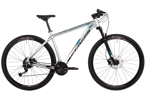 Велосипед Stinger Reload STD 45 Silver Edition 29 (2025), рама 20" (175-185 см), серебристый