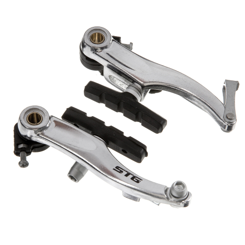 Тормоз передний V-brake STG HJ-612AD7-SI 60 мм