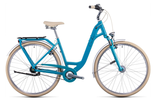 Велосипед Cube Ella Cruise 28" (2022), рама 53 см (165-175 см), синий
