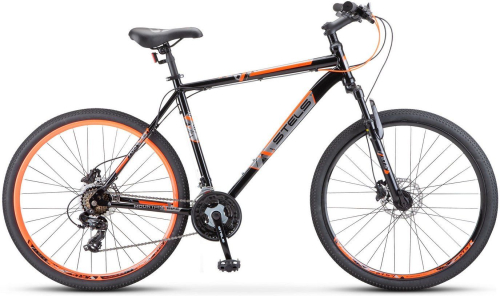 Велосипед STELS Navigator-700 D 27.5" F020, рама 19" (175-185 см), черный