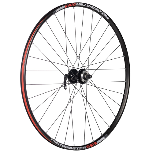 Колесо 28" переднее 32 спицы двойной обод