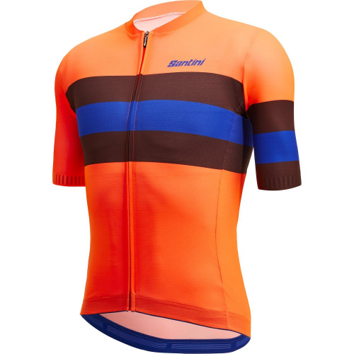 Веломайка Santini Eco Sleek Bengal SS Cycling Jersey, оранжевый