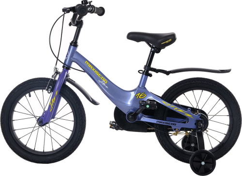Велосипед Maxiscoo Jazz Стандарт 16" (2024) (98-110 см), синий