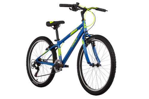 Велосипед Novatrack Racer 24" (2023), рама 12" (130-155 см), синий