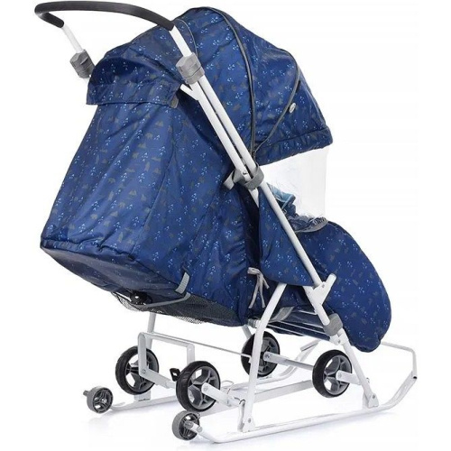 Коляска комбинированная НИКА Наши детки 3-1К, скандинавский синий, НДТ3-1К/СС