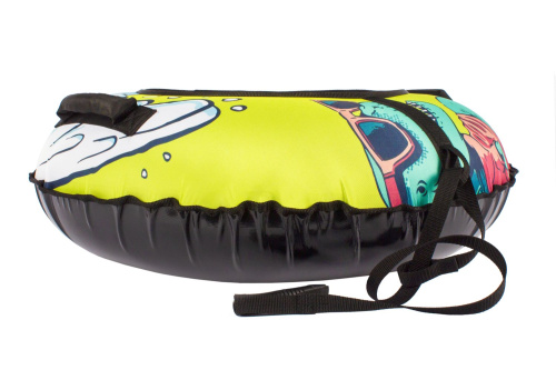 Тюбинг Snowstorm BZ-90_WAVE, 90 см, голубой с черным