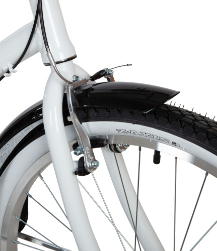 Велосипед STINGER CRUISER Lady 3spd 26" (2021), рама 16" (155-165 см), белый