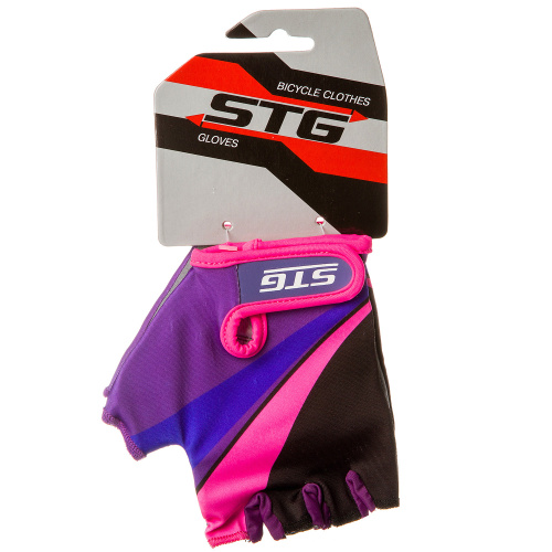 Перчатки STG летние с защитной прокладкой, розовый