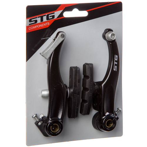 Тормоз V-brake STG 7 HJ-612AD7-BK задний 60 мм