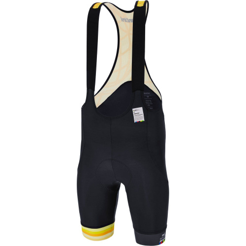 Велошорты Santini Goodwood 1982 - UCI Bib-Shorts, черный