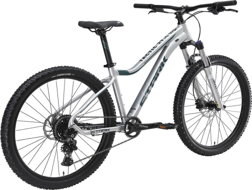 Велосипед Stark Tactic 27.4 HD (2024), рама 16" (155-165 см), серебристый