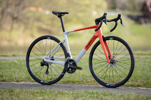 Велосипед Superior XR 9.5 GF (2025), рама M (165-175 см), серый-красный