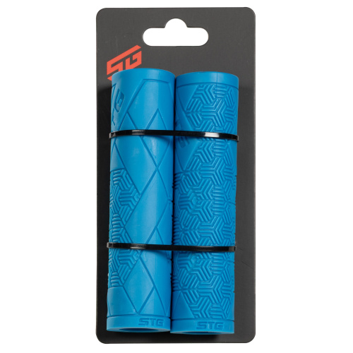 Грипсы STG Base, 126 мм, синий