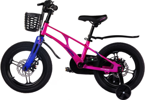 Велосипед Maxiscoo Air Pro 16" (2024) (98-110 см), розовый