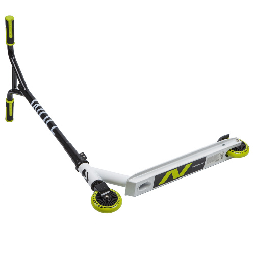 Самокат NOVATRACK WOLF Plastic EL (2019), зеленый