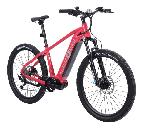 Электровелосипед Alpinebike Finsteraarhorn, рама M (165-175 см), красный